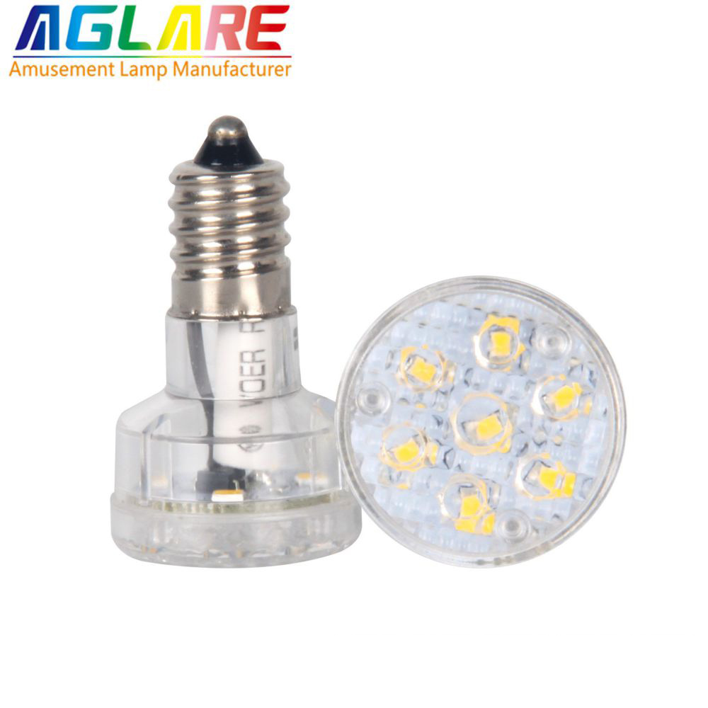 LED E14 AC60v 24v白色LED光源燈泡  LED游樂(lè)設(shè)備燈泡照明